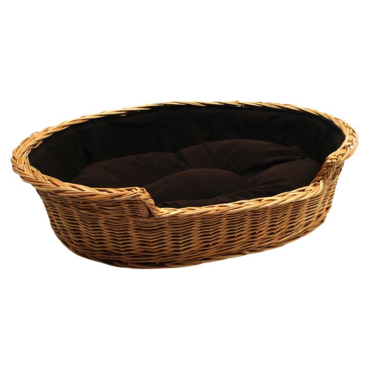 Prestige Wicker Dog Basket Bed Wayfair.co.uk